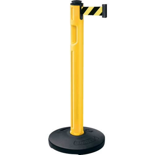 【直送】【代引不可】LAMP(スガツネ工業) 290-036300 屋外用ベルトパーテーション 注水 柱黄 黄黒 80-5000-YL-SFの通販は