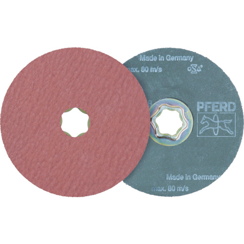 PFERD ディスクペーパー コンビクリック酸化アルミナ COOLタイプ #80 100mm 25枚 836194の通販は