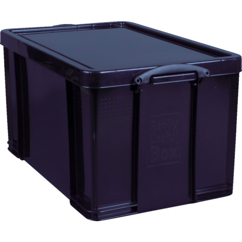 【直送】【代引不可】RUP コンテナ Really Useful Box 84L ブラック 84BLKの通販は