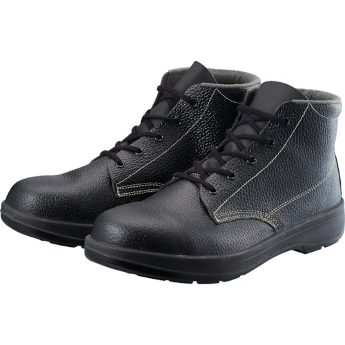 シモン(Simon) 2層ウレタン底安全編上靴 23.5cm AW22BK-23.5の通販は