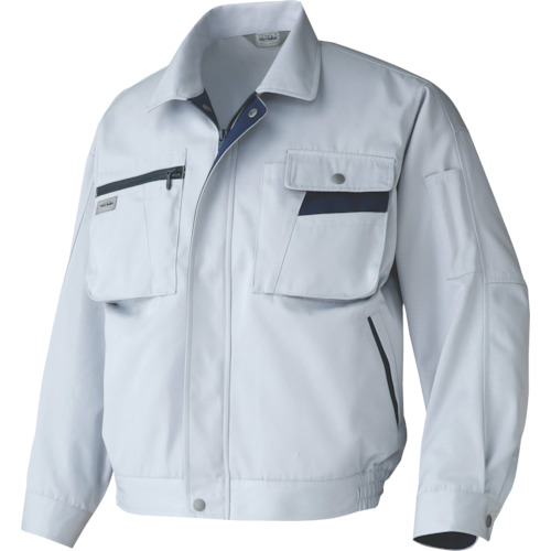 アイトス ムービンカット 長袖ブルゾン シルバーグレーXネイビー LL AZ-6321-003-LL 5,025円