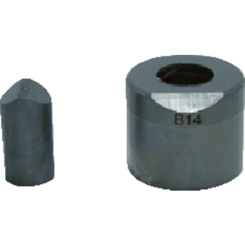 育良精機 フリーパンチャー替刃 IS-BP18S・IS-MP18LE用 丸穴10mm 10Bの通販は