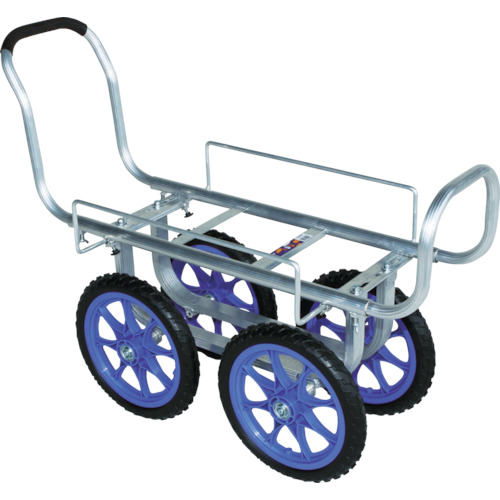 【直送】【代引不可】HARAX(ハラックス) 愛菜号 14インチノーパンクタイヤ 積載面740〜1050×340〜560 CH-1400の通販は