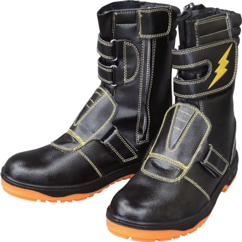 福山ゴム工業 作業靴 キャプテンプロセフティー 3 ブラック 27.0cm CPS3BK-27.0の通販は 5,697円