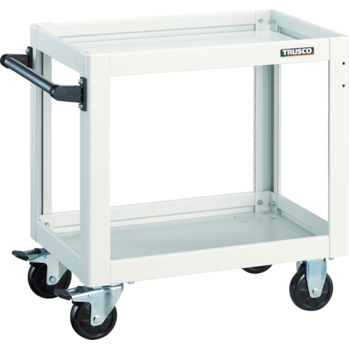 TRUSCO(トラスコ) ツールワゴン ドルフィン 750X500X763 ヤンググリーン DLWS-773-YGの通販は