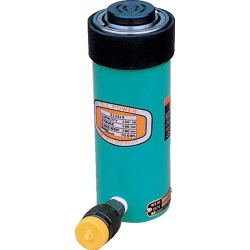 【直送】【代引不可】OJ(大阪ジャッキ) パワージャッキE形単動式 E10S10の通販は