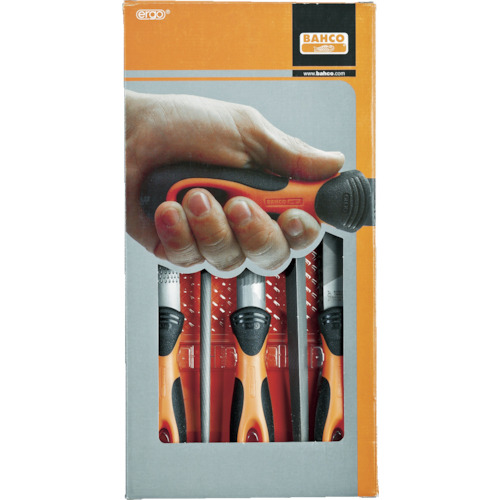 BAHCO(バーコ) ヤスリ セット 中目 刃長200mm 1-477-08-2-2の通販は