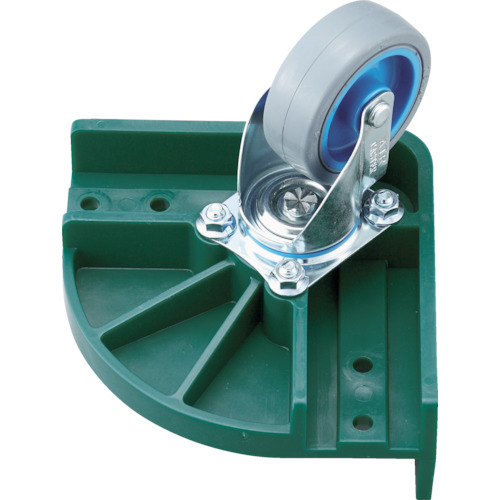 TRUSCO(トラスコ) 伸縮式コンテナ台車コーナーセット 省音 FCD-CR-ALGの通販は 8,066円