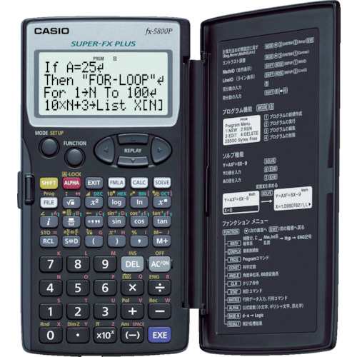 CASIO(カシオ計算機) 関数電卓 407関数 FX-5800P-N