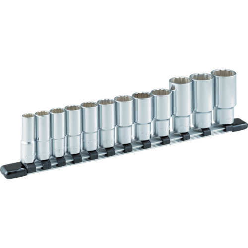 TONE(トネ) ディープソケットセット(12角・ホルダー付) 12点組 9.5sq. HDL312Aの通販は