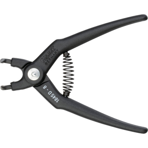 HAZET 穴用スナップリングプライヤー 曲爪 8-11mm 1845D-8の通販は