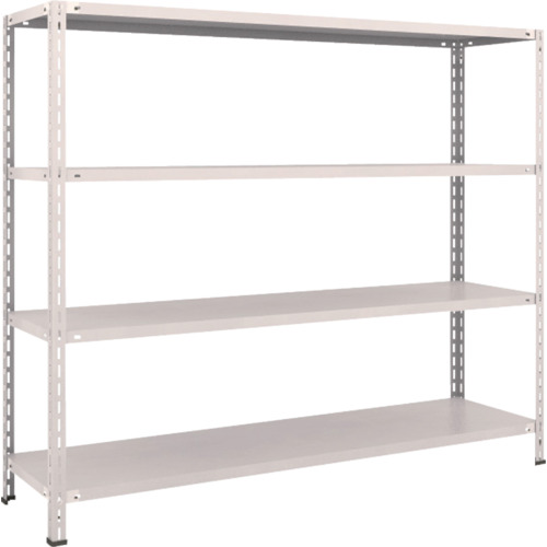 【直送】【代引不可】TRUSCO(トラスコ) 中棚ボルトレス軽量棚 1818X468X1504 天地4段 L56X-14の通販は