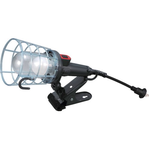 ハタヤリミテッド 防雨型LEDケイハンドランプ 7W電球型LEDランプクリップ付 0.3m LEW-0C