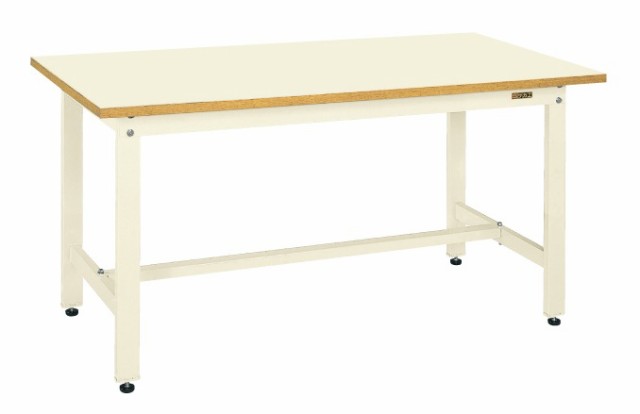 【直送】【代引不可】サカエ(SAKAE) 中量作業台CS 1800X750X740 本体アイボリー メラミン天板アイボリー CS-187PI