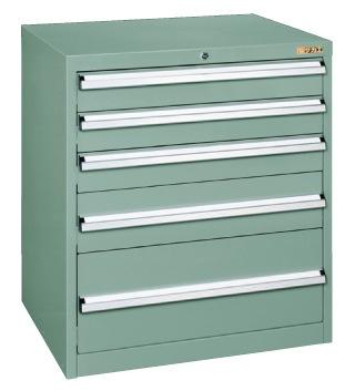 【直送】【代引不可】サカエ(SAKAE) SKVキャビネット 5段 700X550X800 グリーングレー SKV7-851ANGNの通販は