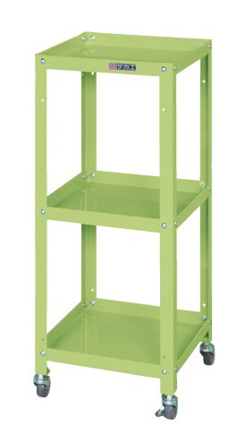 サカエ(SAKAE) スペシャルワゴン 3段 350X350X880 グリーン SPS-03Hの通販は 9,345円