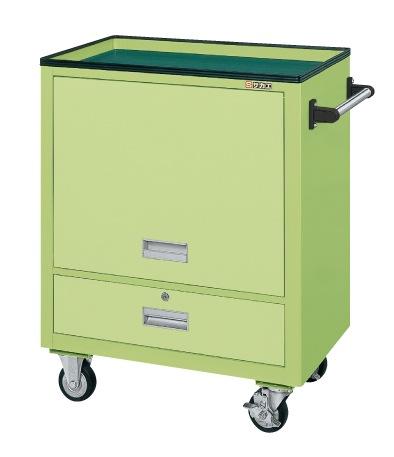 【直送】【代引不可】サカエ(SAKAE) エスエスワゴン 700X450X880 グリーン SS-A14Nの通販は