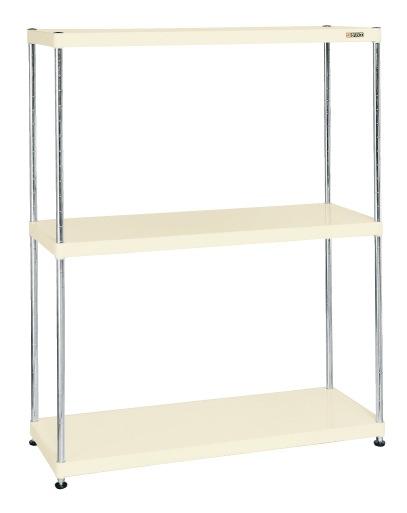 【直送】【代引不可】サカエ(SAKAE) ニューCSパールラック(均等耐荷重75kg/段・3段タイプ) CSPRA-2113Iの通販は