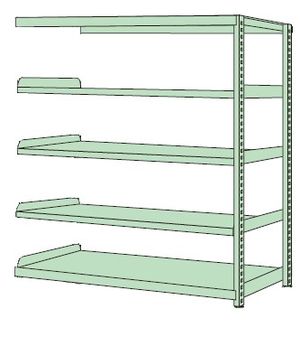 直送】【代引不可】サカエ(SAKAE) RKラック(連結・均等耐荷重：250kg