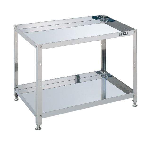 サカエ(SAKAE) ステンレススペシャルワゴン(固定式・SUS430) SKN4-02SU工具差し・収納用品