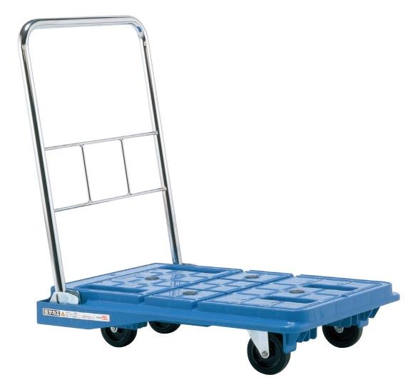 サカエ(SAKAE) スタッキングハンドカー(折りたたみハンドルタイプ・ブレーキ付) SPD-720BSの通販は