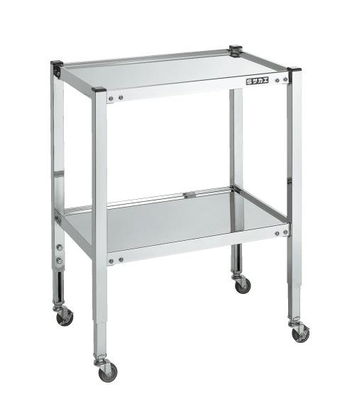 サカエ(SAKAE) ステンレスフリーワゴン(高さ調整タイプ・SUS430) STFW4-10Cの通販は