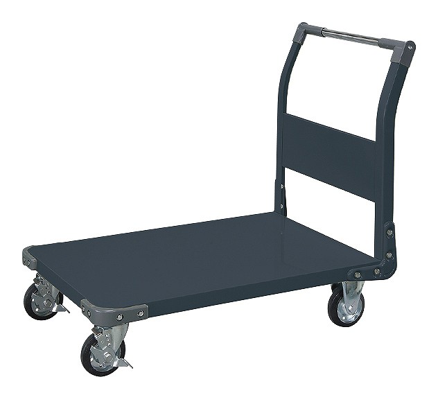 【直送】【代引不可】サカエ(SAKAE) 特製四輪車(固定ハンドルタイプ) TAN-55Dの通販は