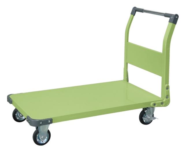 【直送】【代引不可】サカエ(SAKAE) 特製四輪車(固定ハンドルタイプ) TAN-66の通販は