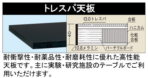 直送】【代引不可】サカエ(SAKAE) サイド実験台(キャビネットワゴン2台