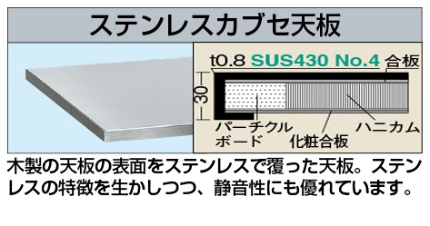 【直送】【代引不可】サカエ(SAKAE) 軽量作業台KKタイプ(ステンレスカブセ天板) KK-38HCSU4