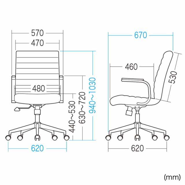 【直送】【代引不可】サンワサプライ PUレザーチェア(ブラック) SNC-L12BK