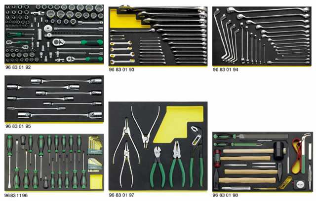 STAHLWILLE(スタビレー) ポルシェ用工具セット 228個組 1100TCSの通販