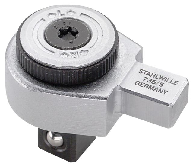 STAHLWILLE(スタビレー) トルクレンチ差替ヘッド(3/8SQラチェット) 735/5