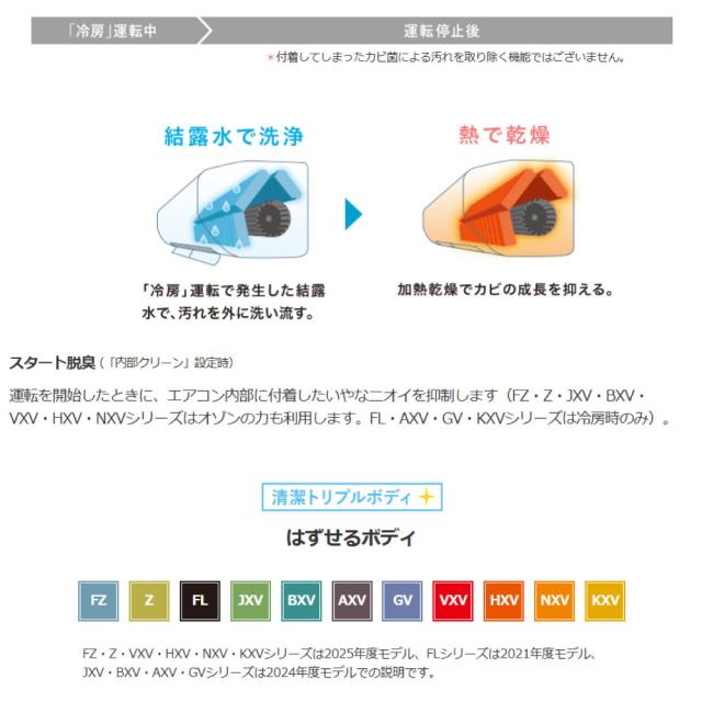 【】三菱《MSZ-KXV2825-W》(MSZ-KXV2825-W-IN + MUZ-KXV2825 + ﾘﾓｺﾝ)･単100V･10畳･2025年ﾓﾃﾞﾙ : ﾙｰﾑｴｱｺﾝ 霧ヶ峰 寒冷地ｽﾞﾊﾞ暖･冷･除湿･ﾑｰﾌﾞｱｲ･KXVｼﾘｰｽﾞ∴ﾎﾜｲﾄ (旧品番 MSZ-KXV2824-W) MITSUBISHI