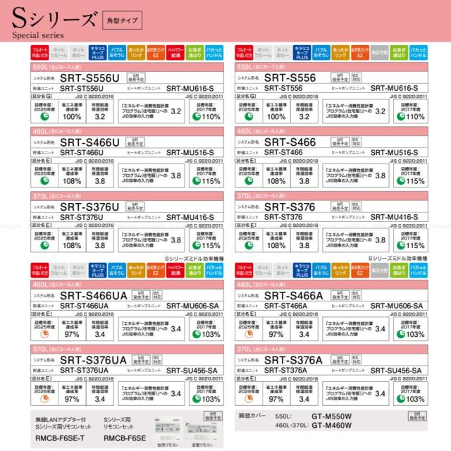 【】◎三菱 SRT-S376UA (SRT-ST376UA + SRT-SU456-SA) + ﾘﾓｺﾝRMCB-F6SE)-脚部ｶﾊﾞｰ別途 : ｴｺｷｭｰﾄ ﾌﾙｵｰﾄW追いだき Sｼﾘｰｽﾞ 370L 角 ﾊｲﾊﾟﾜｰ給湯･ﾊﾞﾌﾞﾙお掃除∴(旧SRT-S375UA) ﾐﾂﾋﾞｼ 2023年_14