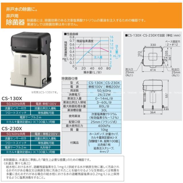 ⊥【】日立 CS-230X . : 除菌器∴HITACHI_1