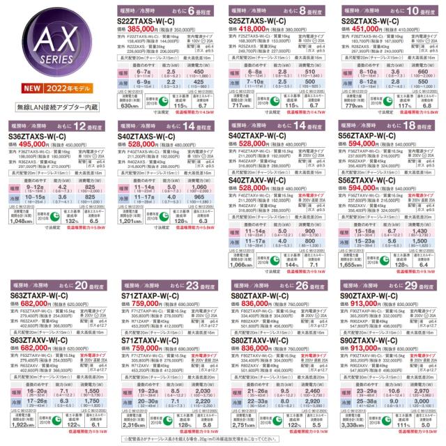 【】ﾀﾞｲｷﾝ《S71ZTAXV-W》外電源(F71ZTAXV-W + R71ZAXV + ﾘﾓｺﾝ)･単200V･23畳･ : ﾙｰﾑｴｱｺﾝ･冷暖･除湿･AXｼﾘｰｽﾞ･∴ﾎﾜｲﾄ (S713ATAV-Wの旧型)(S714ATAV-Wの2022年型)(S715ATAV-Wの2022年型)DAIKIN･