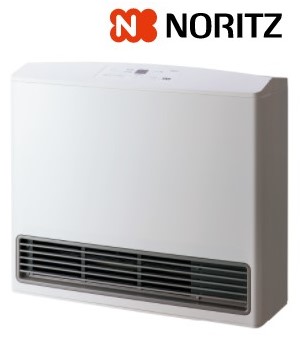 【】ﾉｰﾘﾂ GFH-5803S(W5) LPG        木造15畳 ｽﾉｰﾎﾜｲﾄ : ｶﾞｽﾌｧﾝﾋｰﾀｰ  50号 5.81kw ∴GFH-5803S-W5