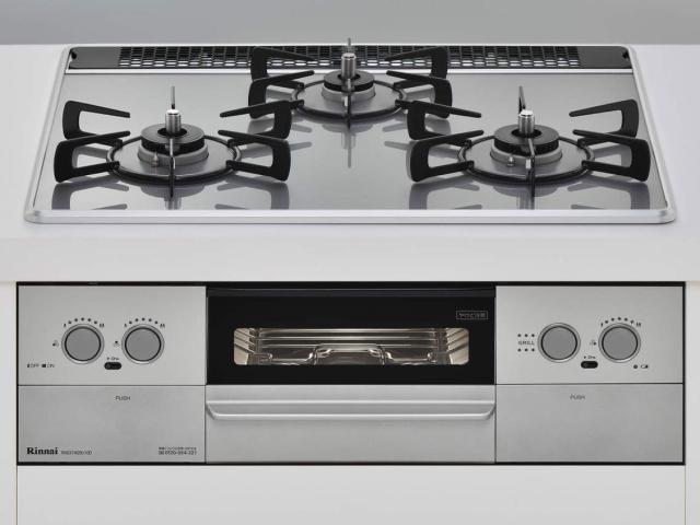 在庫限り【≠】ﾘﾝﾅｲ RHS31W29U10DVW LPG (ﾌﾟﾛﾊﾟﾝｶﾞｽ) : ﾋﾞﾙﾄｲﾝｺﾝﾛ Superia (60cm|ﾌﾛｽﾄﾐｯﾄﾞｼﾙﾊﾞｰ)  ∴(RHS31W37T2DVWの旧型)