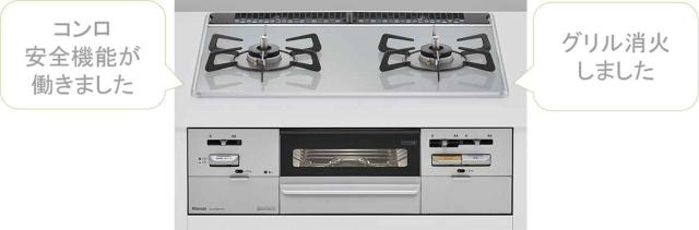 ⊥･ﾘﾝﾅｲ RS21W28P12TVR-都市ｶﾞｽ : ﾋﾞﾙﾄｲﾝｺﾝﾛ SAFULL 60cm ∴_3