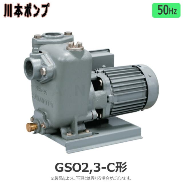 【】川本製作所 GSO2-405CE0.75 (50HZ) 40A 三相200V 750w : 自吸うず巻ﾎﾟﾝﾌﾟ GSO2/3-C形 FC製∴川本ﾎﾟﾝﾌﾟ