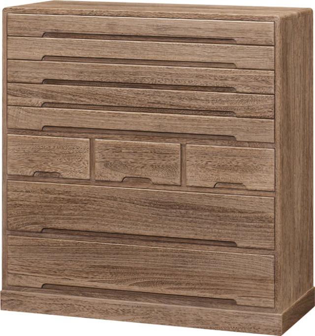 静岡県産焼桐トノコ仕上げ総桐箪笥9段国産品100cm幅衣装和ダンスFK-665【送料無料】 【桐タンス 桐たんす　桐箪笥】 【smtb-k】　【ky】 【家具】【京都−市やま家具】  桐ダンスの通販は 145,200円