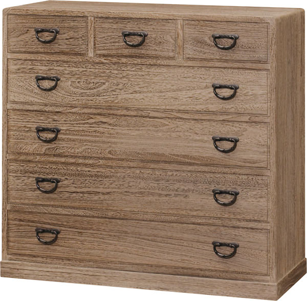 静岡県産焼桐トノコ仕上げ総桐箪笥5段国産品104cm幅衣装整理ダンスFK-657【送料無料】  【桐タンス 桐たんす　桐箪笥】 【smtb-k】　【ky】 【家具】【京都−市やま家具】  桐ダンスの通販は 181,500円