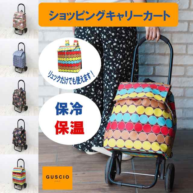 送料無料 ショッピングカート キャリーカート 保冷保温 買い物 リュック マルシェ エコ グッシオ ベーシック 5002 の通販はau Pay マーケット エムビルドストア