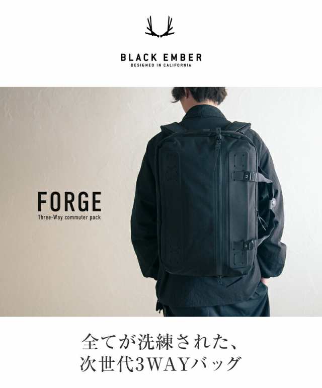 Black Enber ブラックエンバー FORGE フォージ 高級素材使用ブランド