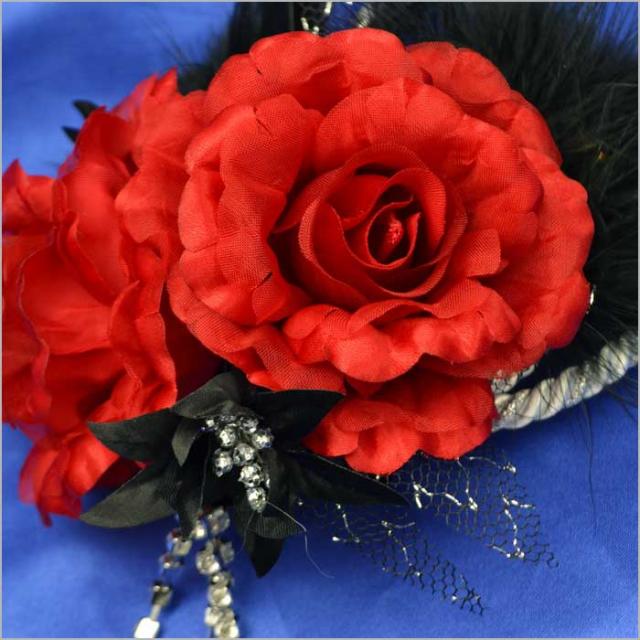 コサージュ メンズコサージュ ブローチ 日本製 バラ柄 薔薇大 レッドブラック フォーマル ステージ披露宴 結婚式 二次会 誕生日 バースの通販はau Pay マーケット Fts プレミアム ファッション