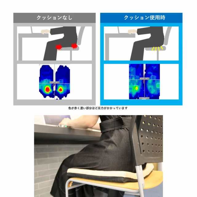 日本製 すわり〜な 33×40cm ブレスエアー 洗える 高反発 座布団 椅子用 ドライブ用 腰痛対策 体圧分散 オフィス B-AIR PRO  ASS0019Tの通販はau PAY マーケット - 寝ころん太くん | au PAY マーケット－通販サイト