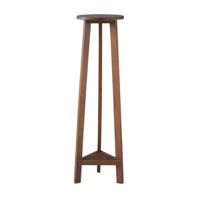 プランターベース Lサイズ（1点単品）GUY-923 プランタースタンド 高さ90cm おしゃれ 花台 木製 形 棚付き 観葉植物_11