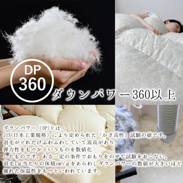 日本製 エコテックス 立体羽毛ふとん ダブルロング 190×210 増量1.7kg ハンガリー産ホワイトダウン90％ 羽毛布団 2230_5
