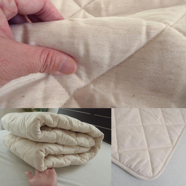 日本製 爽やかウールベッドパッド 羊毛ベッドパッド シングル 100×200cm ウール100％ 多層式健康パッド 3層構造 MOSWBPS000_4